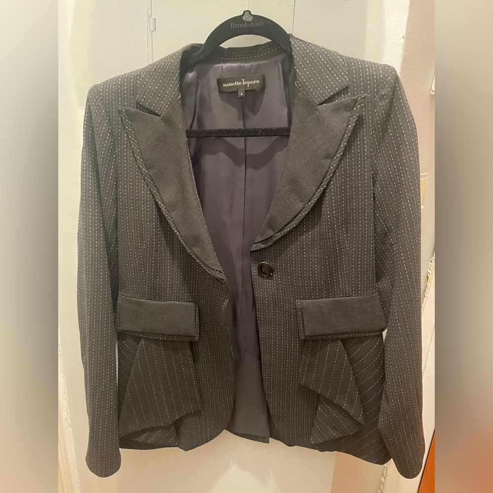 Nanette Lepore suit with skirt